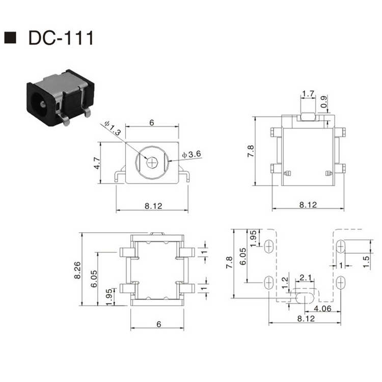 DC插座大電流