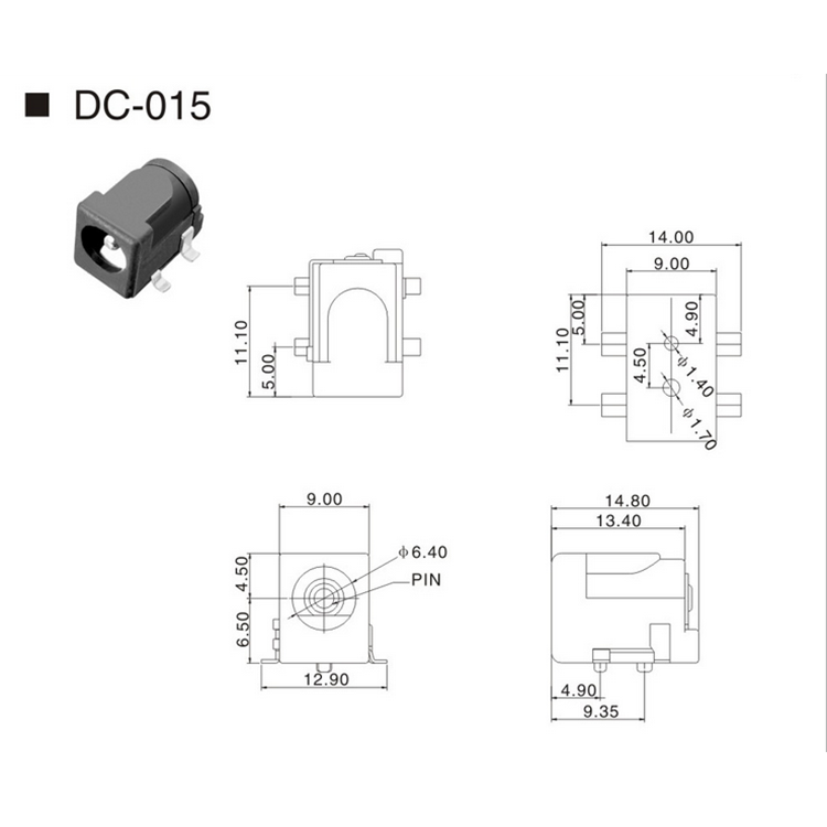 DC插座大電流