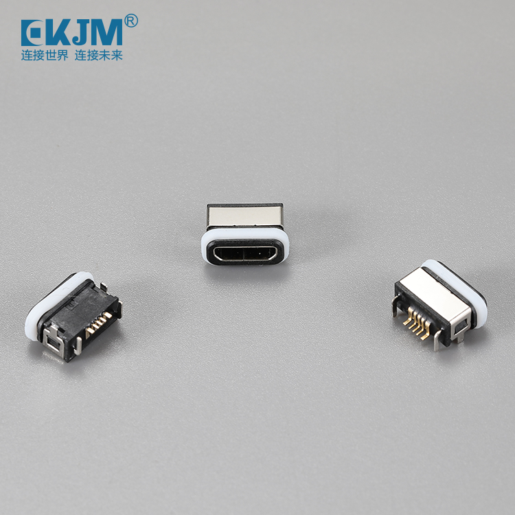 MICRO USB 防水8級板上